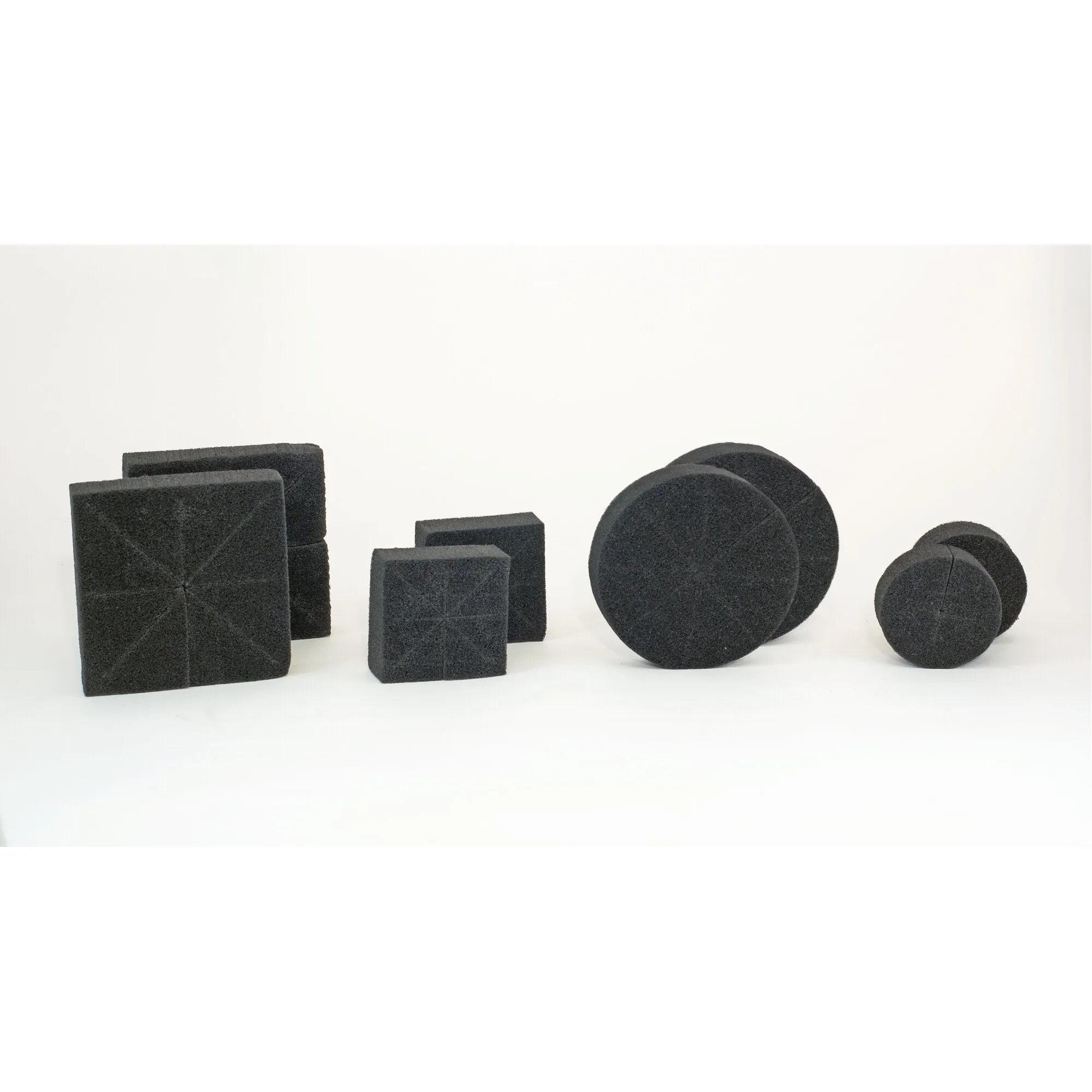 3M Fire Barrier Pass-Through Device Foam Plugs, 2 in Round