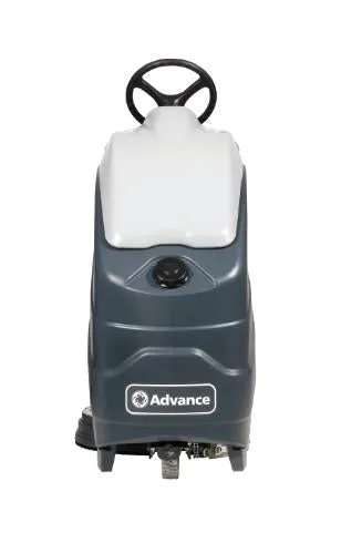 Advance SC1500 | 20" Ride-On Floor Scrubber, Rev, Battery