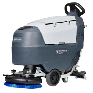 Advance SC401 17B and 17BD, Floor Scrubber, 17", 8 Gallon, Battery, Pad Assist or Self Propel, Disk