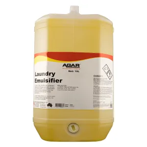 Agar Laundry Emulsifier Liquid Detergent 15Lt