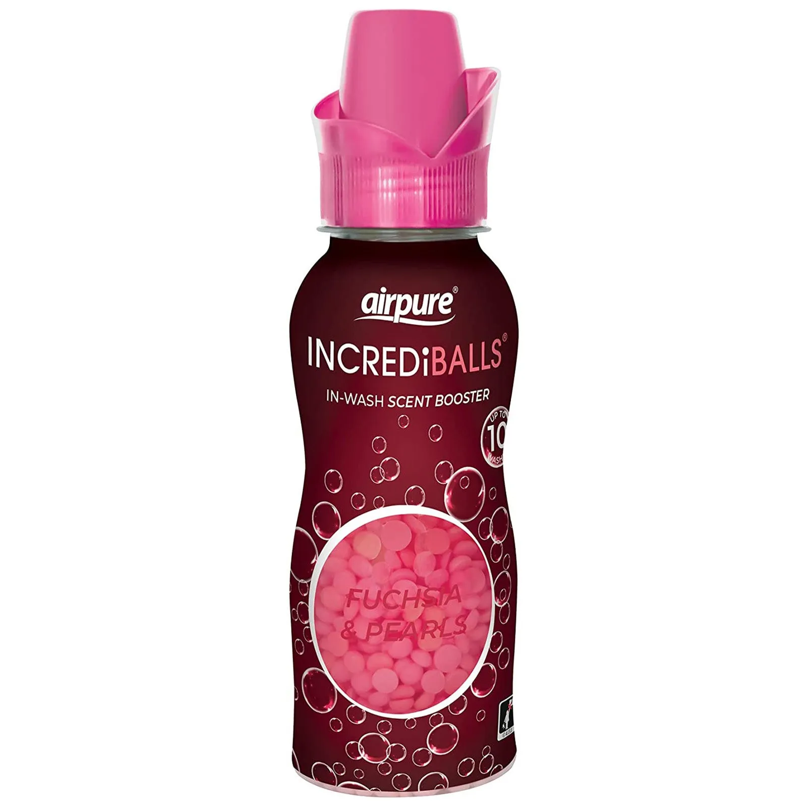 Airpure Incrediballs In-wash Scent Booster - Fuchsia And Pearls