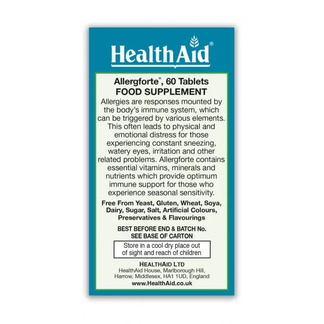 Allergforte® Tablets