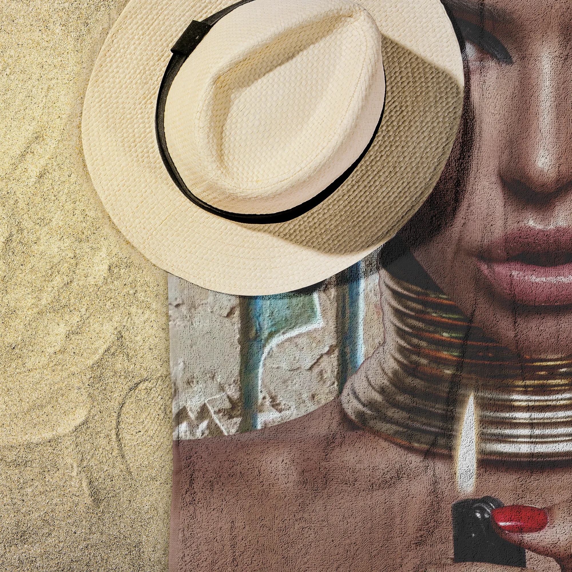 BEACH TOWEL - The Goddess Within – Featuring Yulia Bonya of Instagram