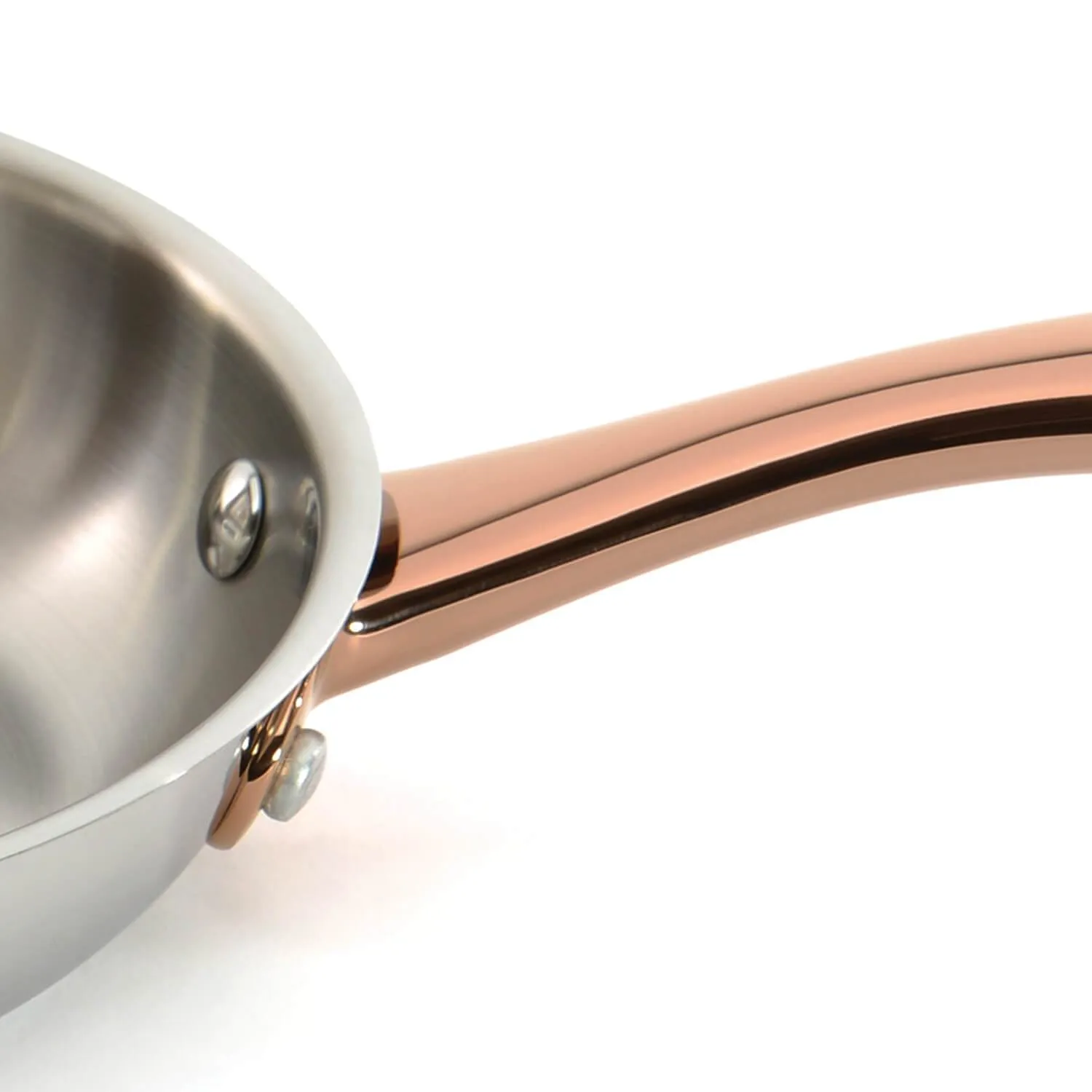 BergHOFF Ouro Gold 18/10 Stainless Steel 9.5" Deep Skillet with SS Lid, 3.1qt.