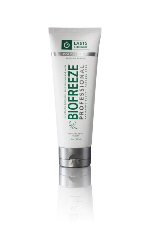 Biofreeze Professional 4 oz Tube (Colorless)