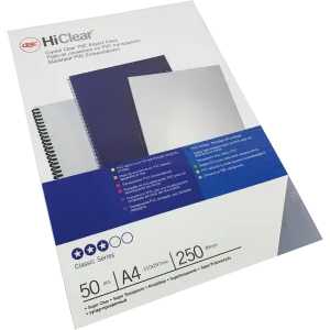 Branded Super-Clear PVC 250Micron Clear PPE Sheets (50)