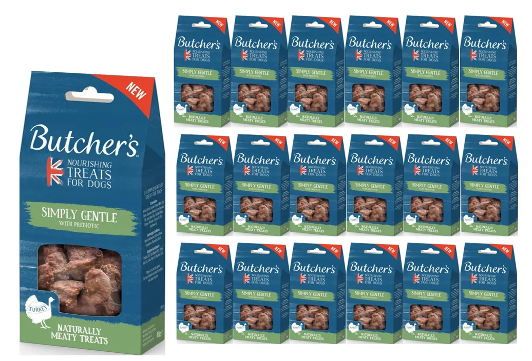 Butchers Simply Gentle Treats 18 x 80g {Bulk Pack} (BAGS ONLY)