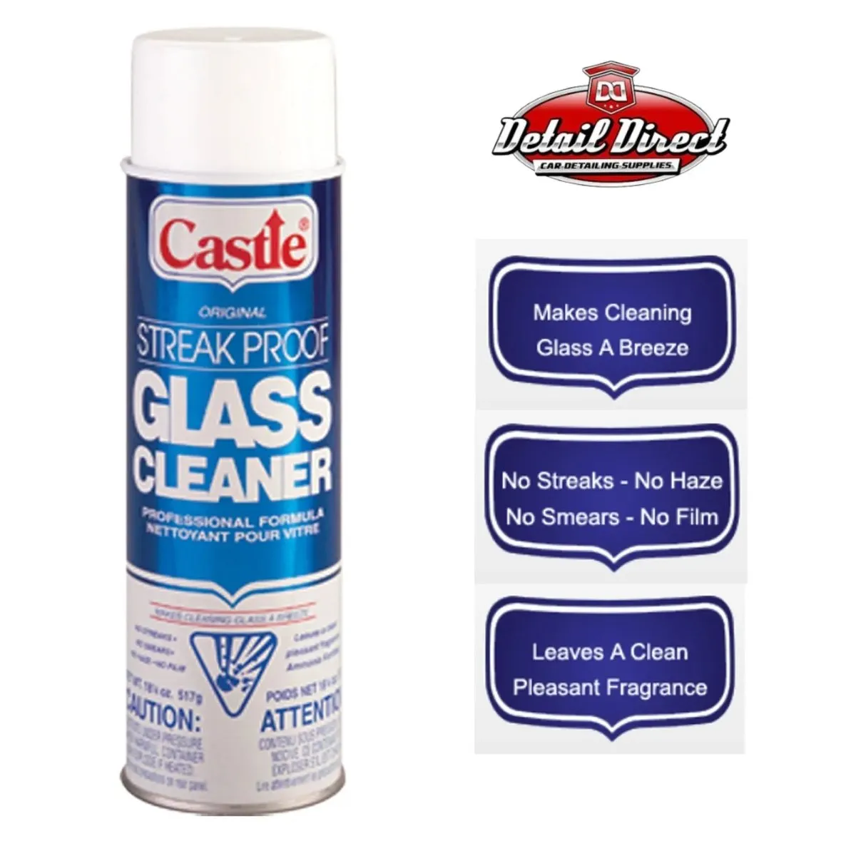 Castle Streak Proof Glass Cleaner