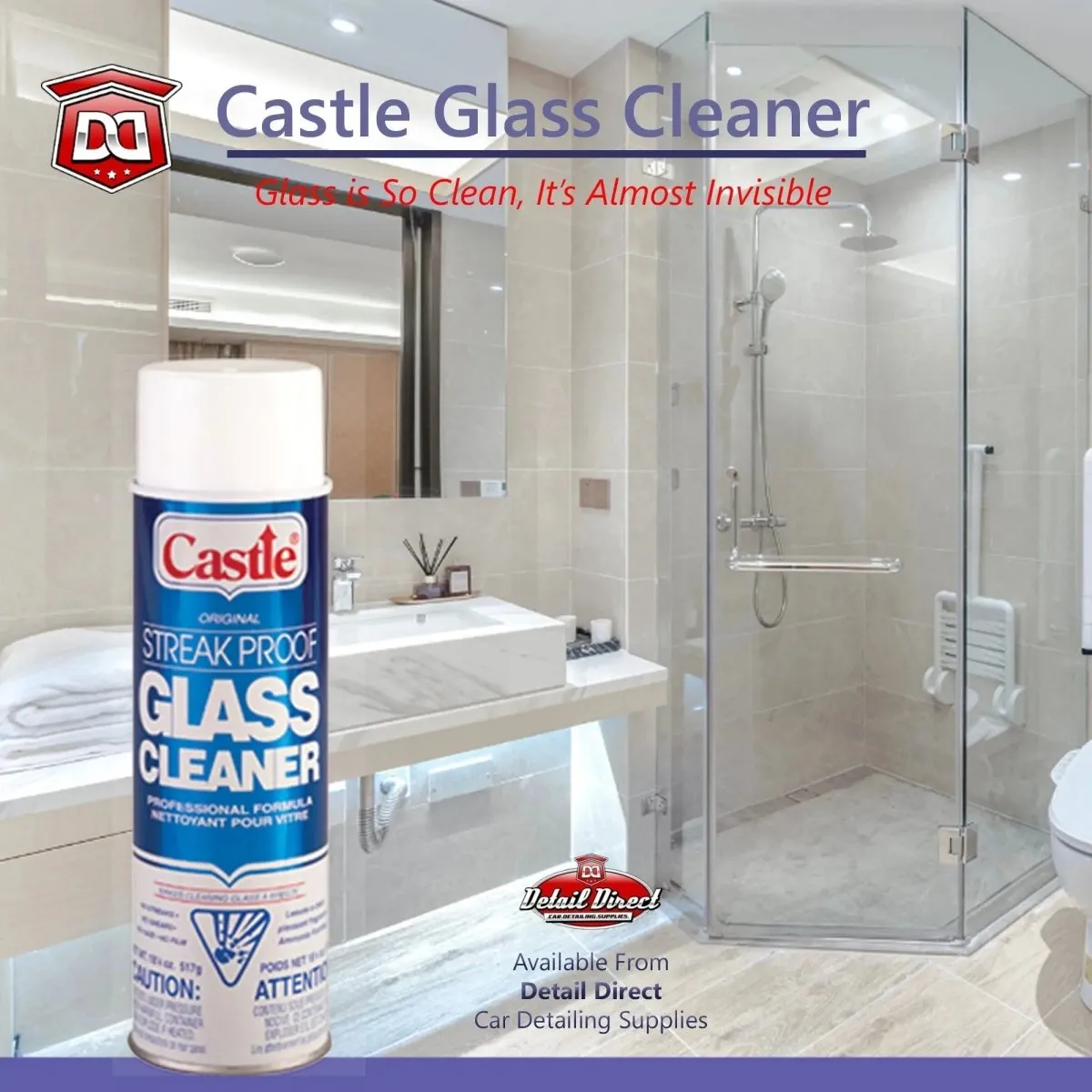 Castle Streak Proof Glass Cleaner