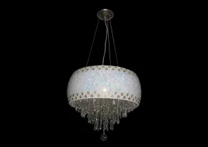 Chandelier B70010 Colorful White