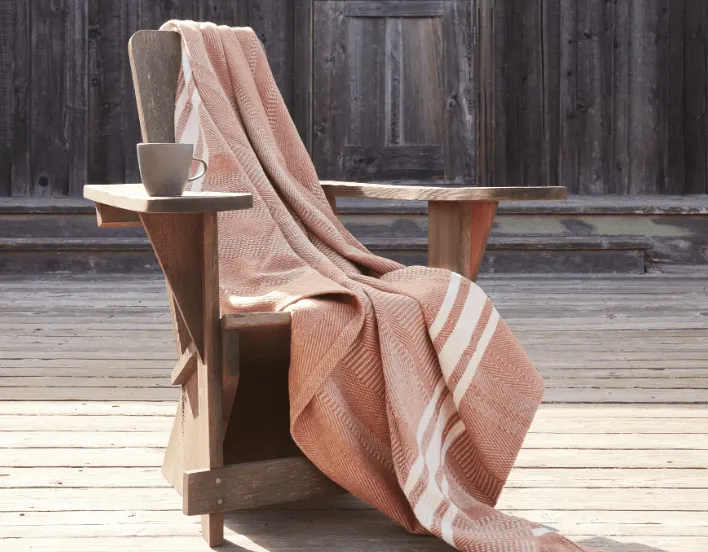 Cirrus Spice Organic Throw by Coyuchi