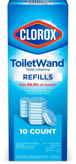 Clorox® Disinfecting ToiletWand® Refills 10-count