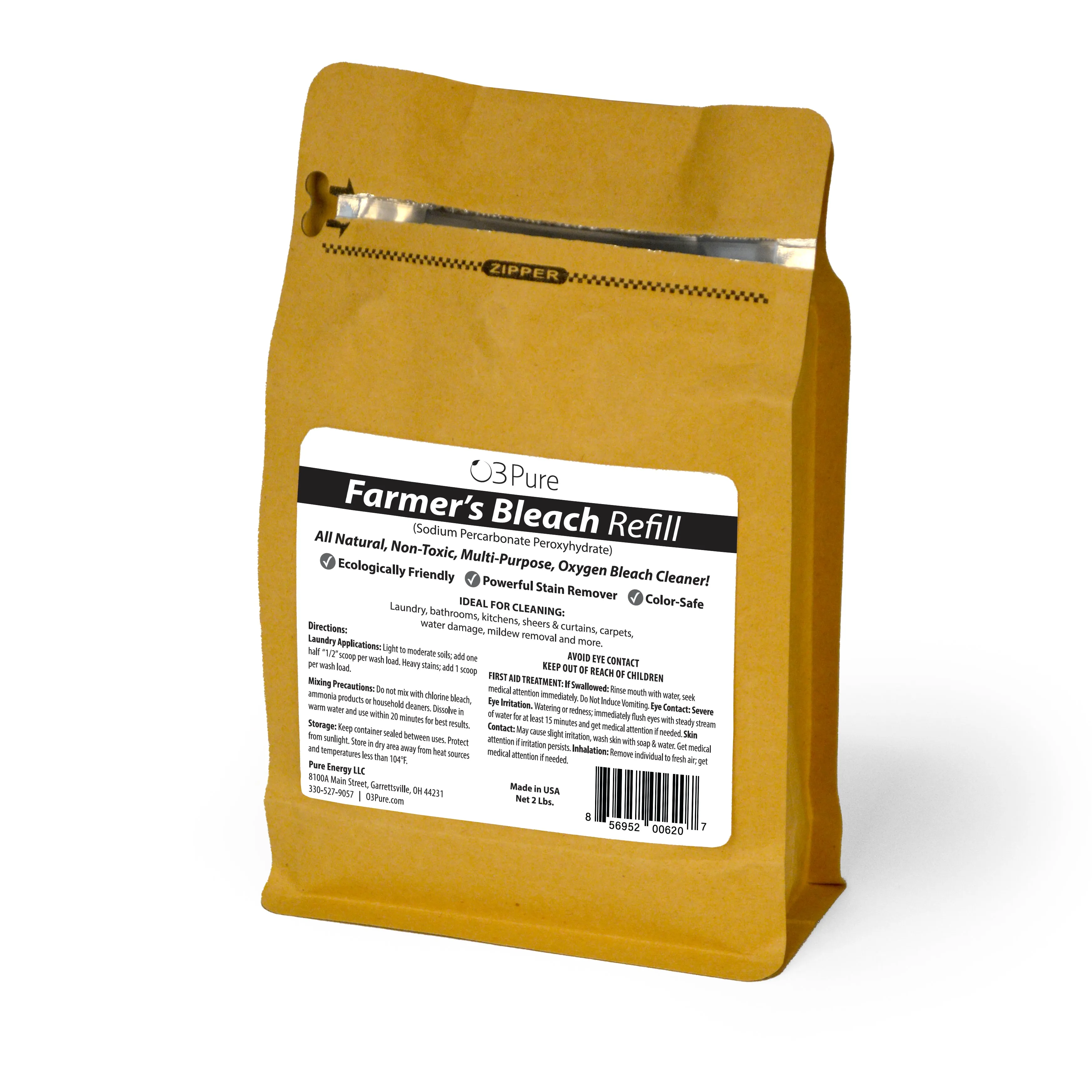 Color Safe Farmers Bleach Soap 2lb Refill