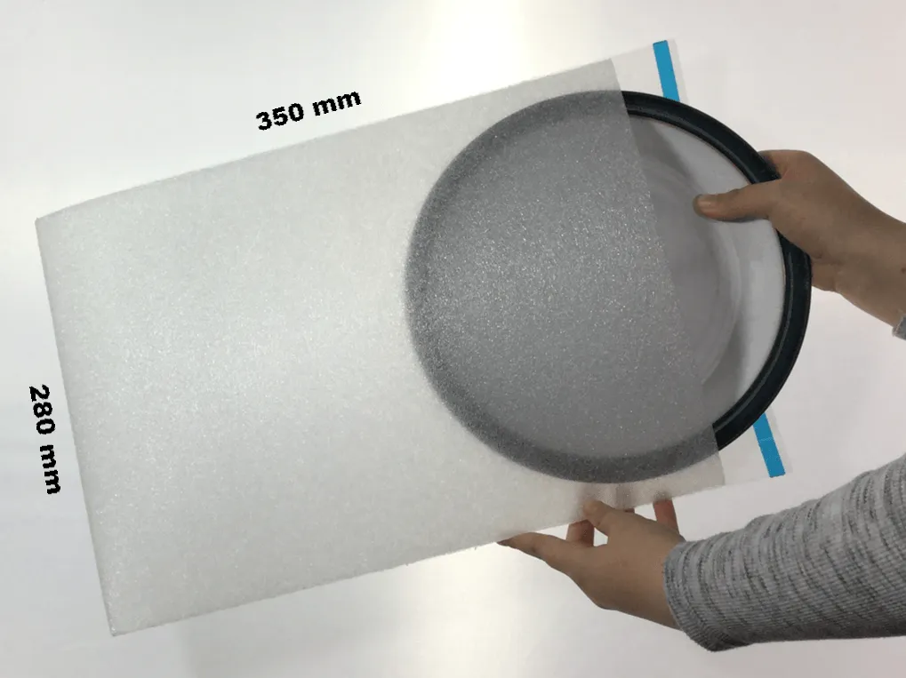 Cushion Foam Pouch PK10 - Medium Plate - Pack of 10