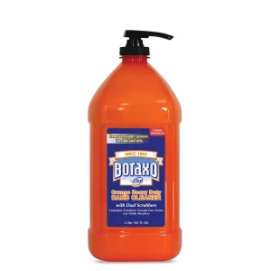 Dial Corporation Boraxo, Orange Heavy Duty Hand Care with Scrubbers, 3 Liter