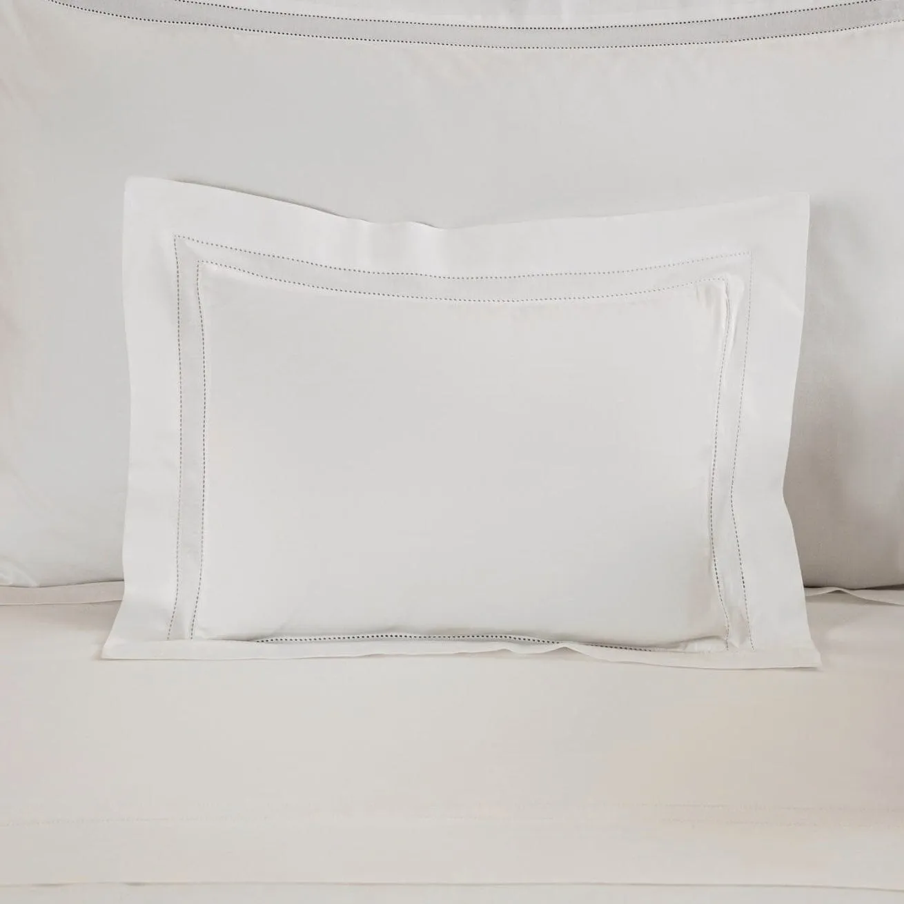 Doppio Ajour White Bedding by Frette
