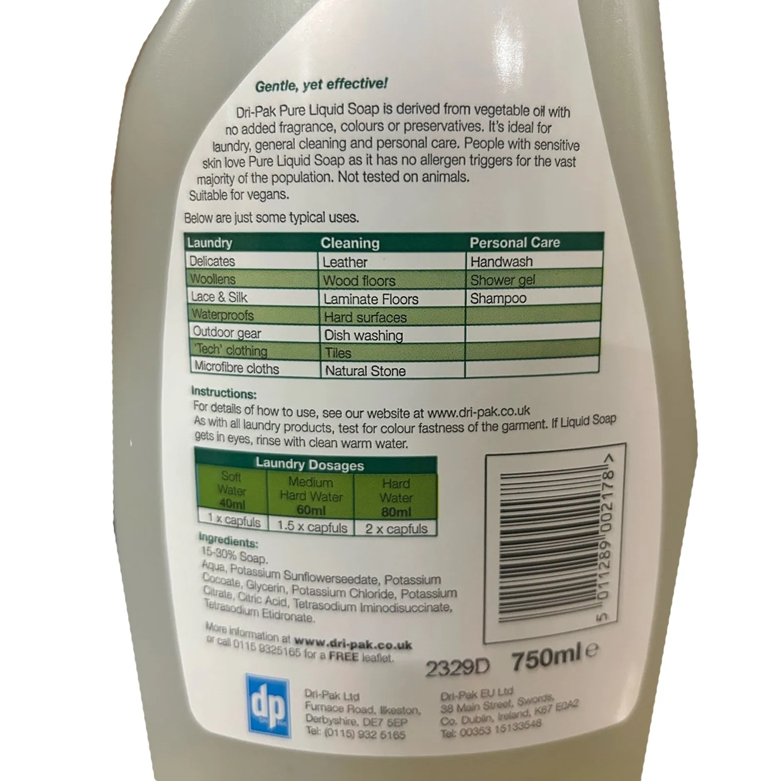 DP Liquid Soap Flakes 750ml