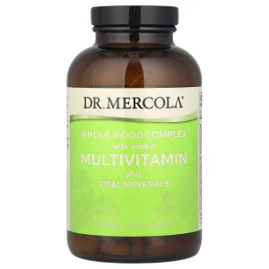 Dr. Mercola, Whole-Food Complex With Added Multivitamin Plus Vital Minerals, 240 Tablets