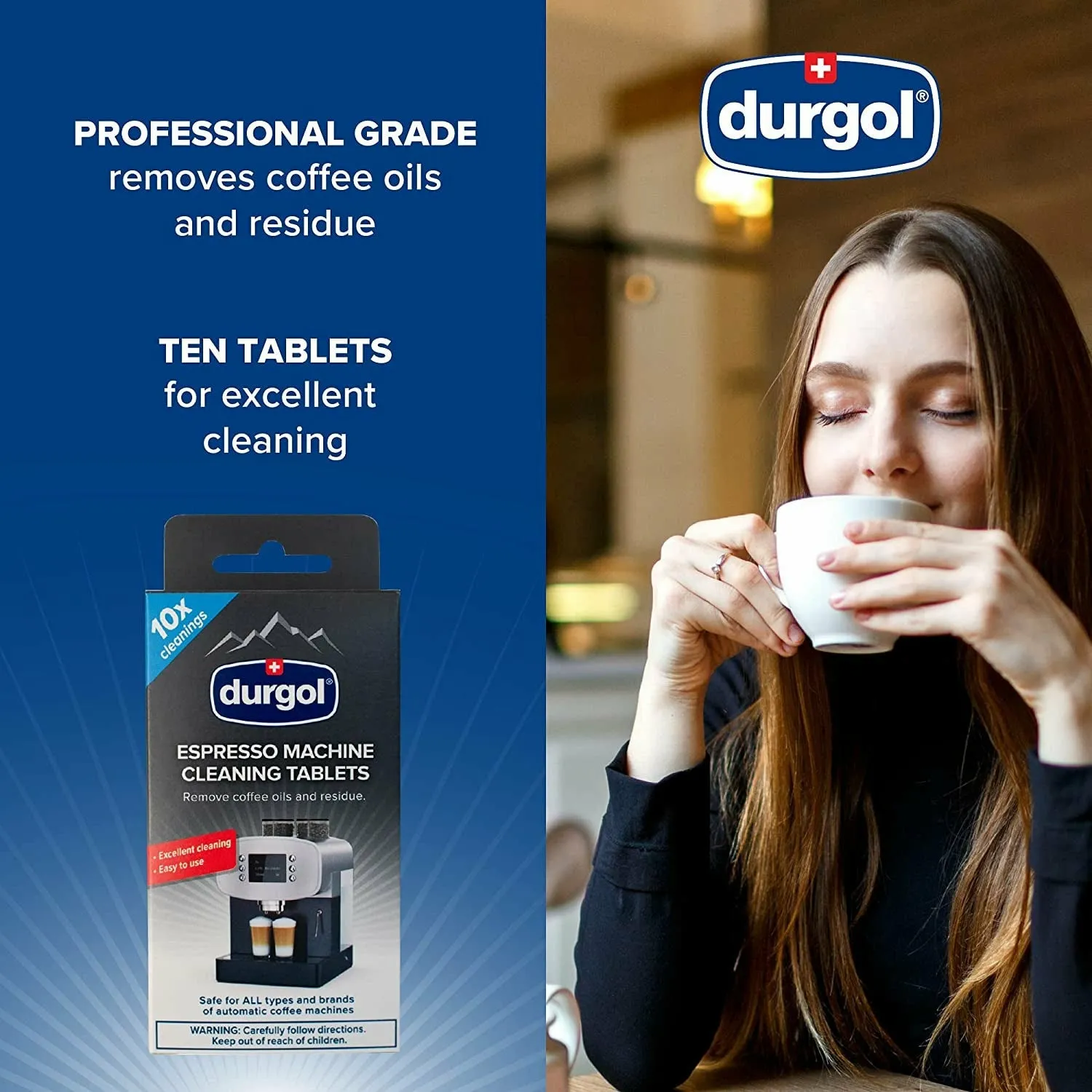 Durgol Espresso Machine Cleaning Tablets