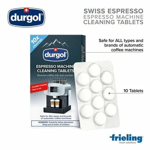 Durgol Espresso Machine Cleaning Tablets