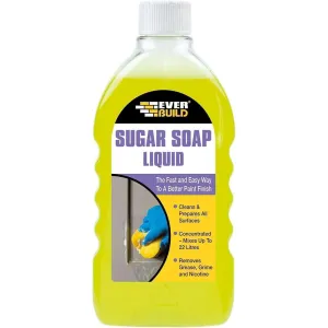 Everbuild Sugar Soap Liquid 500ml