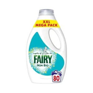 Fairy Non Bio Liquid for Sensitive Skin 80 Washes