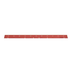 Front Red Slotted Linatex Squeegee for the Viper AS710R, AS7190TO & AS7690T Automatic Floor Scrubbers