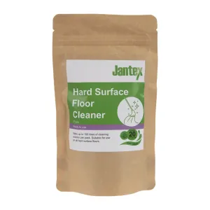 FT325 Jantex Green Hard Surface Floor Cleaner Sachets (Pack of 20)