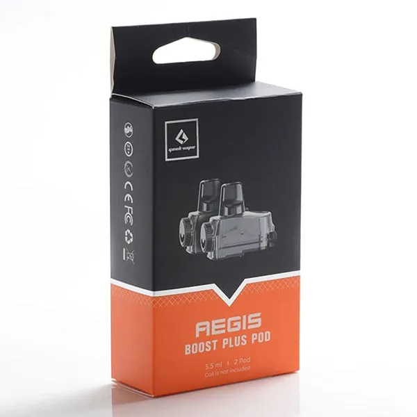 GeekVape Aegis Boost Plus Replacement Pods (2-Pack)