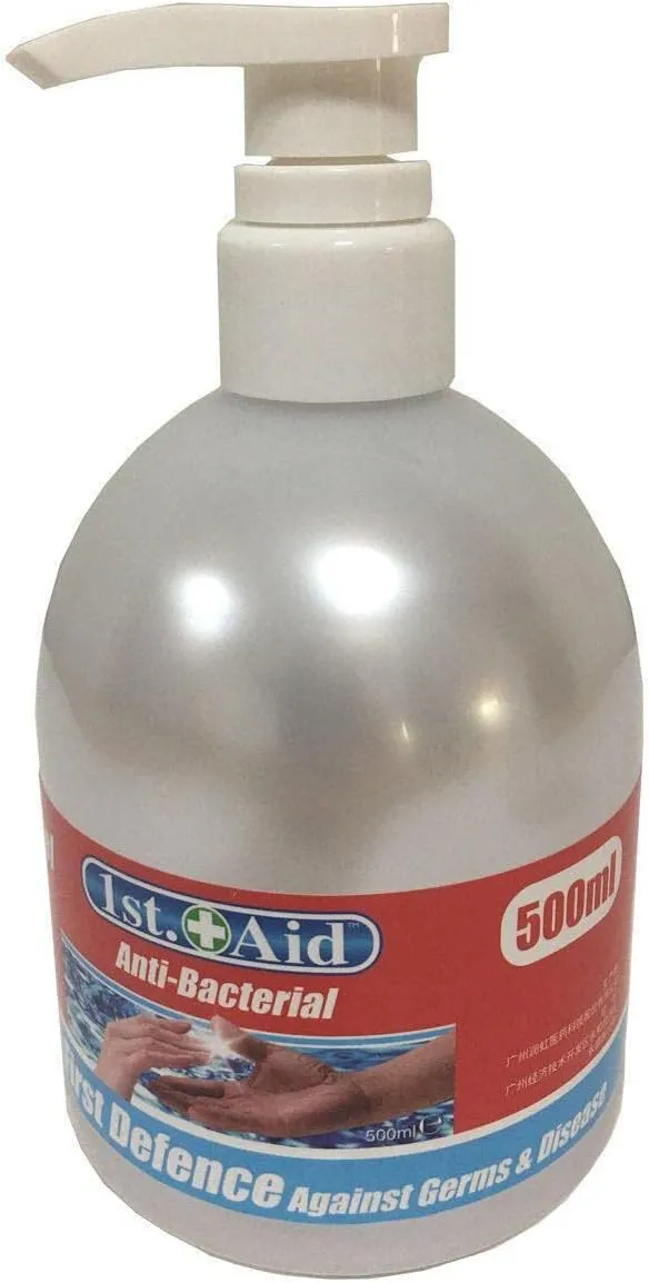 Gel Hand Sanitiser 75% 500ml Pump Bottle