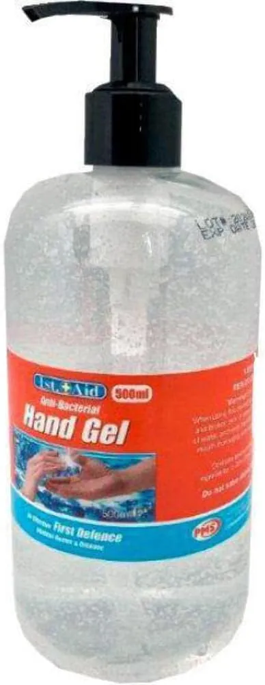 Gel Hand Sanitiser 75% 500ml Pump Bottle