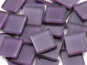 Grape Crystal Glass Tiles 2cm