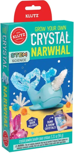 Grow Your Own Crystal Narwhal