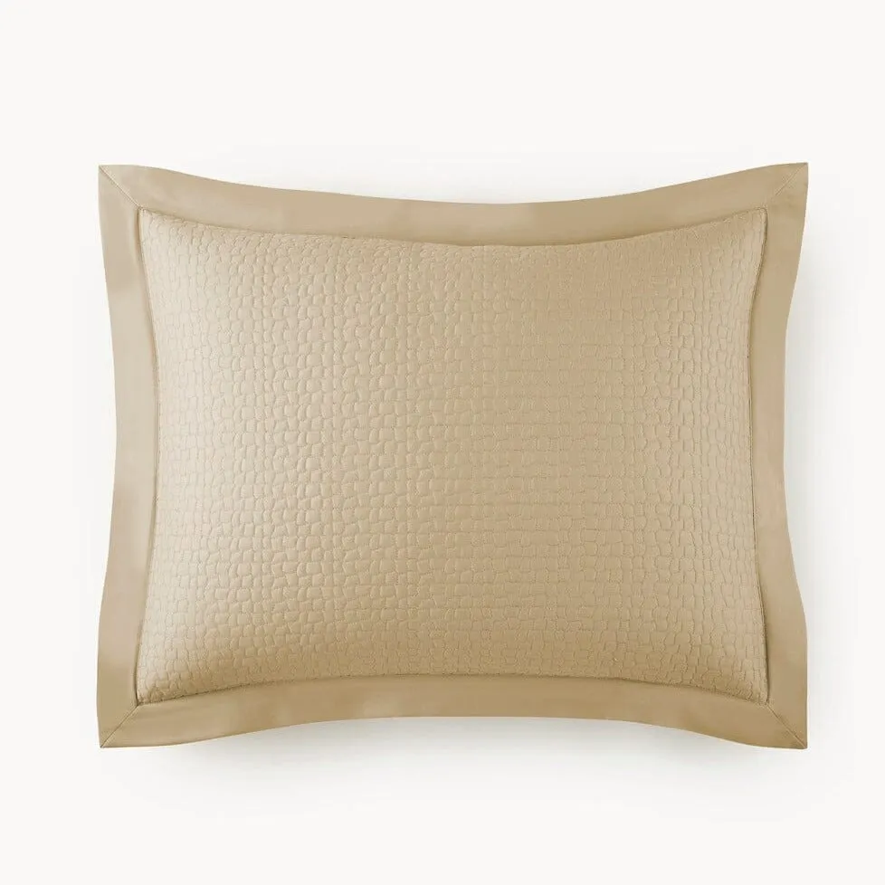 Hamilton Camel Quilted Coverlets by Peacock Alley
