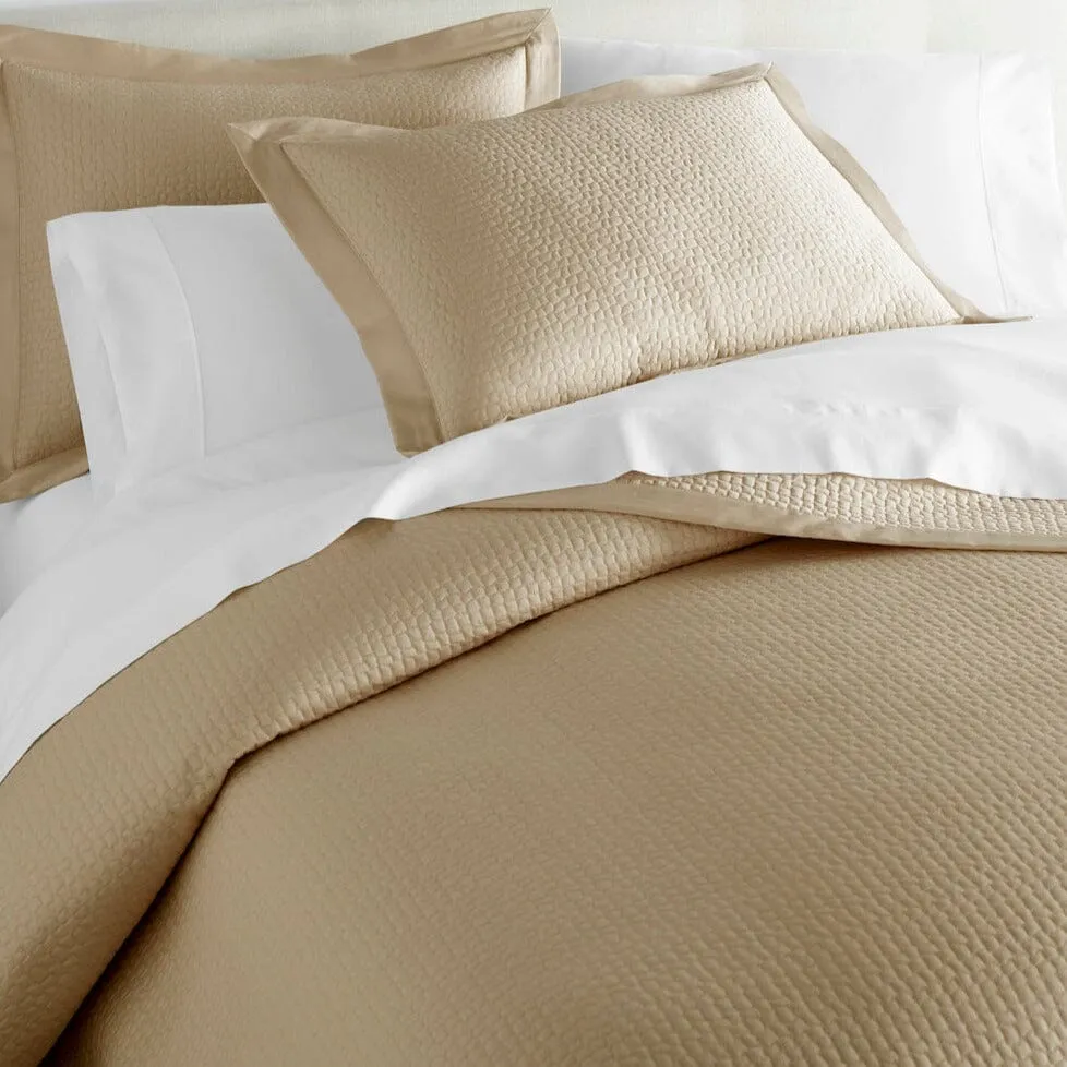 Hamilton Camel Quilted Coverlets by Peacock Alley