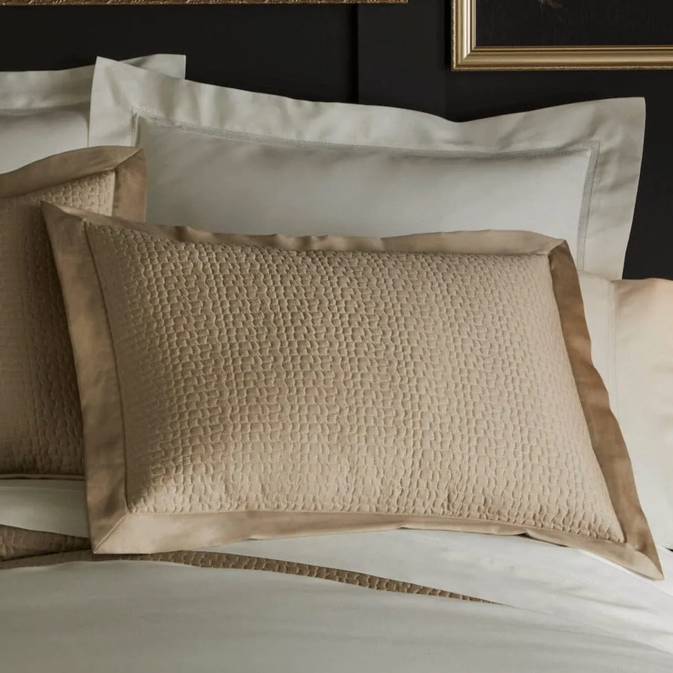 Hamilton Camel Quilted Coverlets by Peacock Alley