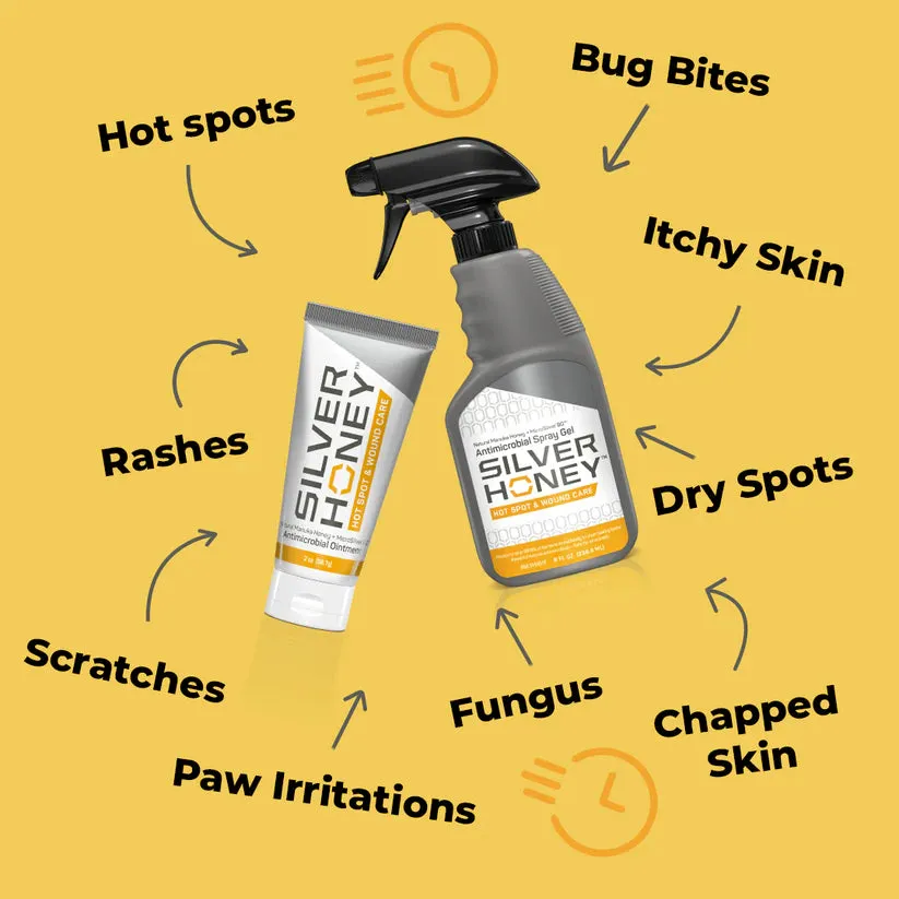 Hot Spot & Wound Care Spray Gel - 8oz.