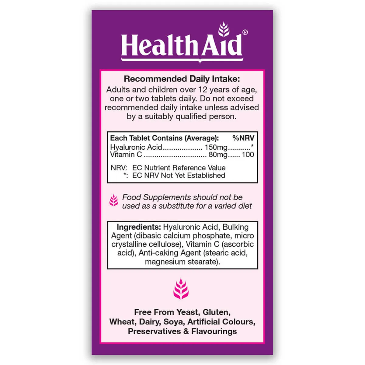 Hyalurovit Tablets