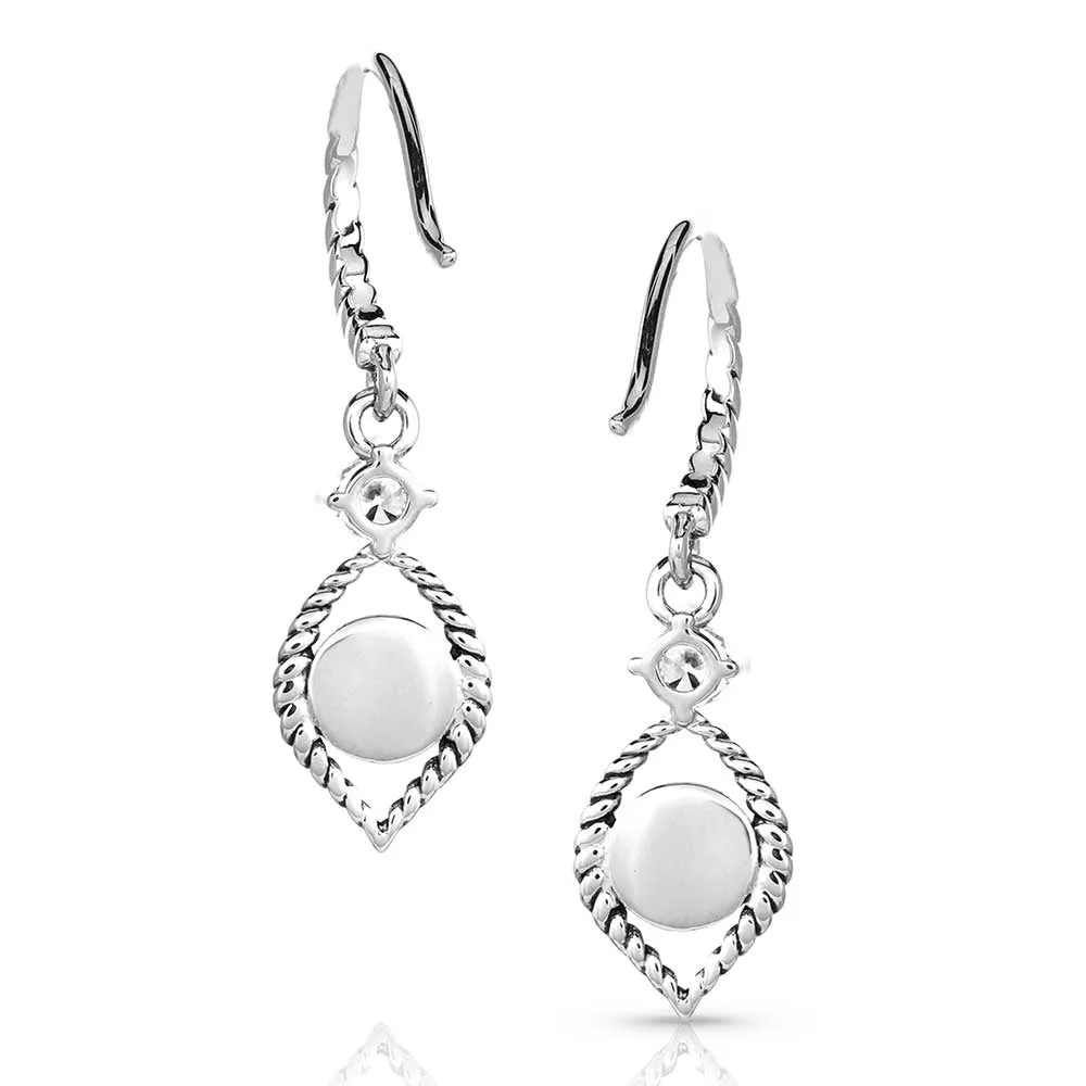 Ideal Brilliance Turquoise Crystal Earrings