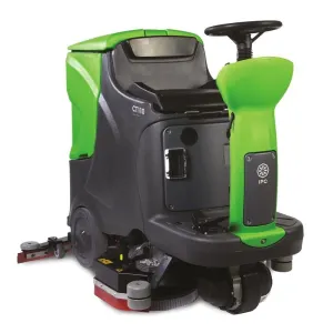 IPC Eagle CT110 Compact Rider Floor Scrubber w/ Brushes (28" Scrub Deck) - 29 Gallons