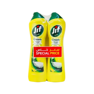 Jif Cream Lemon 500ML (Twin Pack)
