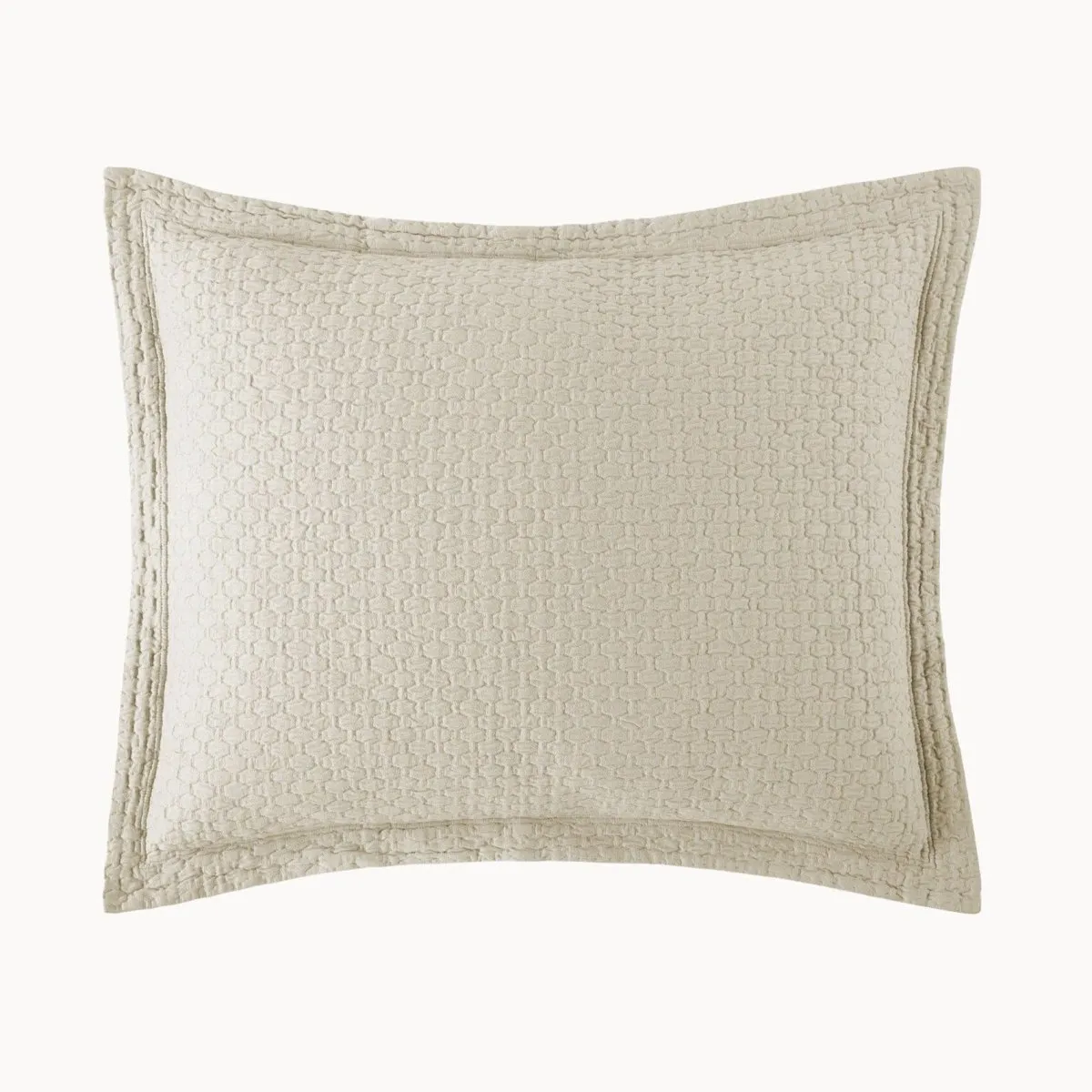 Juliet Linen Matelassé Coverlets by Peacock Alley