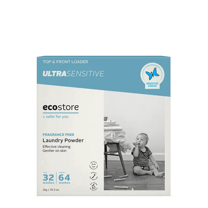 Laundry Powder Ultra Sensitive Ecostore 1kg