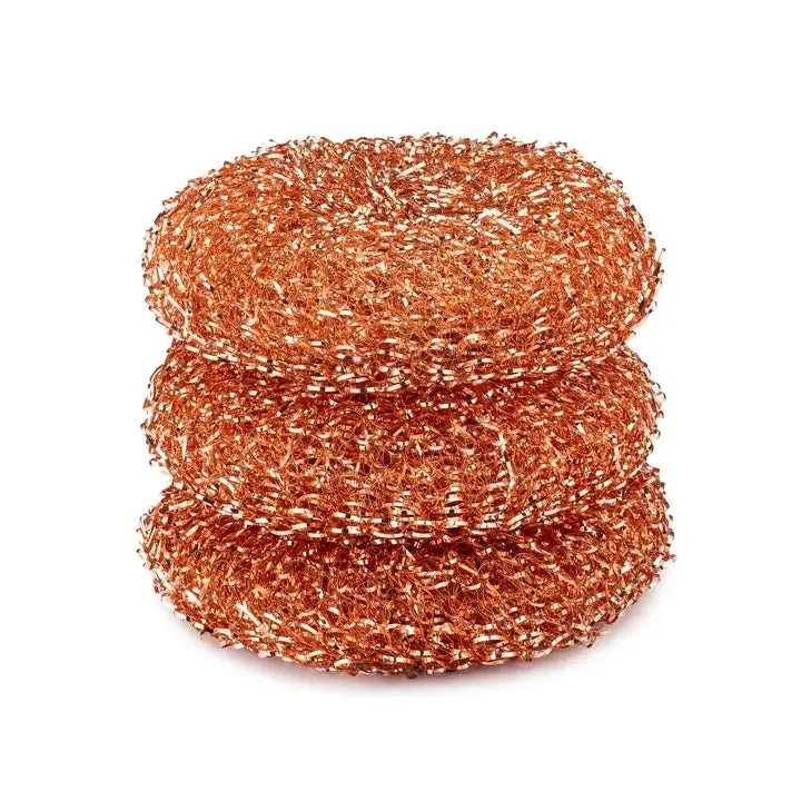 Lucky Scrubber - Antimicrobial Copper 3pk