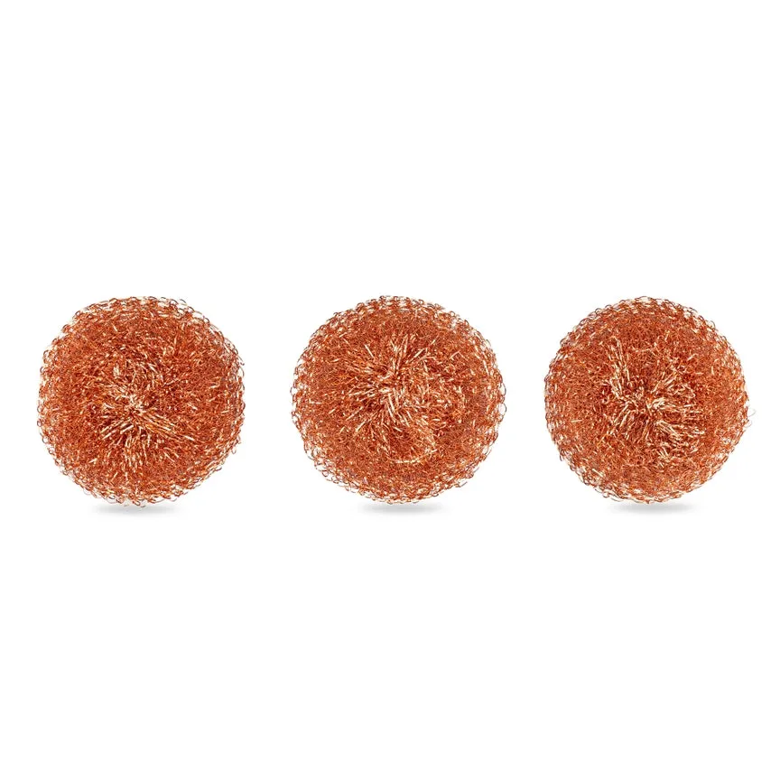 Lucky Scrubber - Antimicrobial Copper 3pk