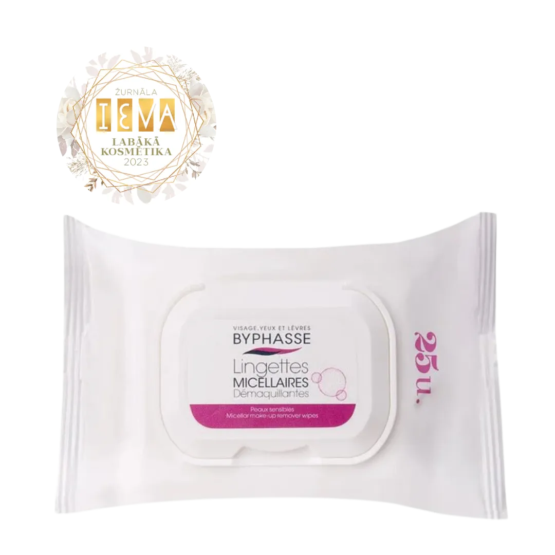 Make-Up Remover Wipes Micellar Solution, Sensitive Skin