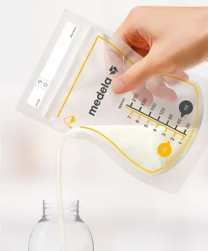 Medela Easy Pour Breast Milk Storage Bags - Pack of 50
