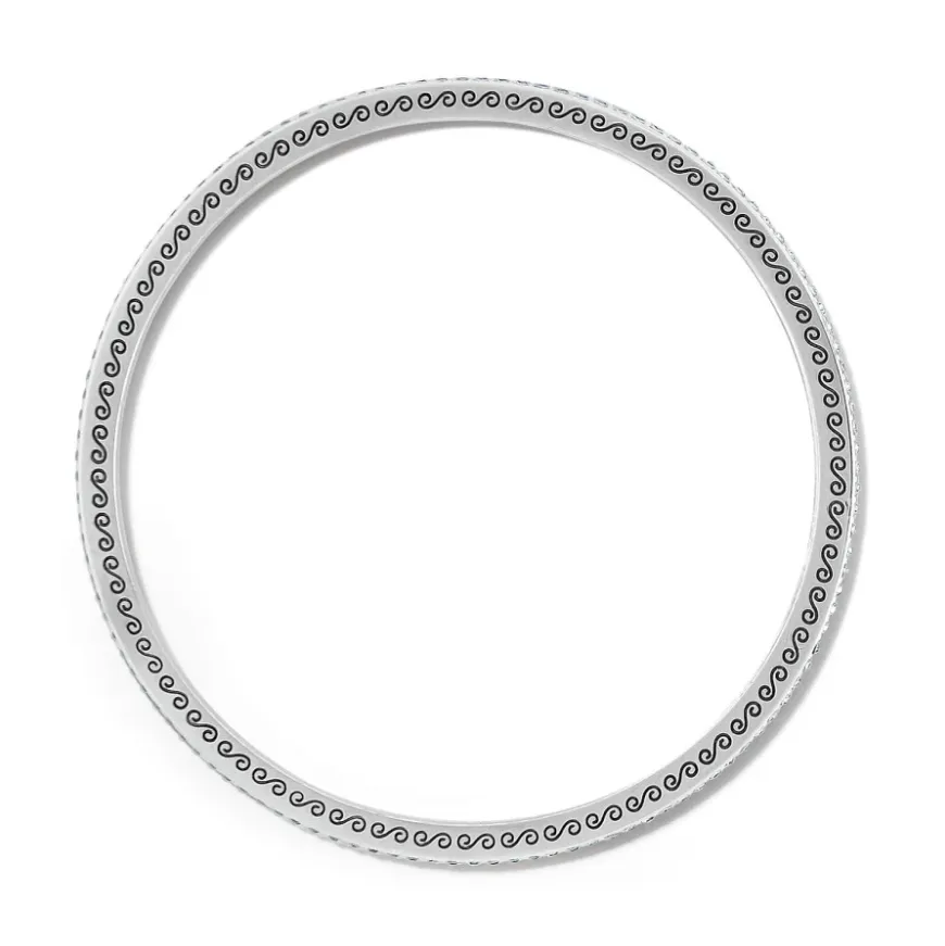 Meridian Thin Bangle