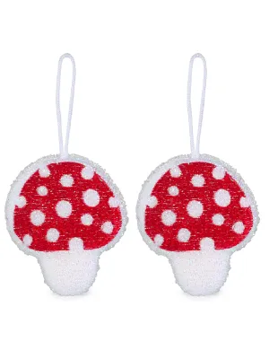 Mushroom Scrub Sponges: Set of 2