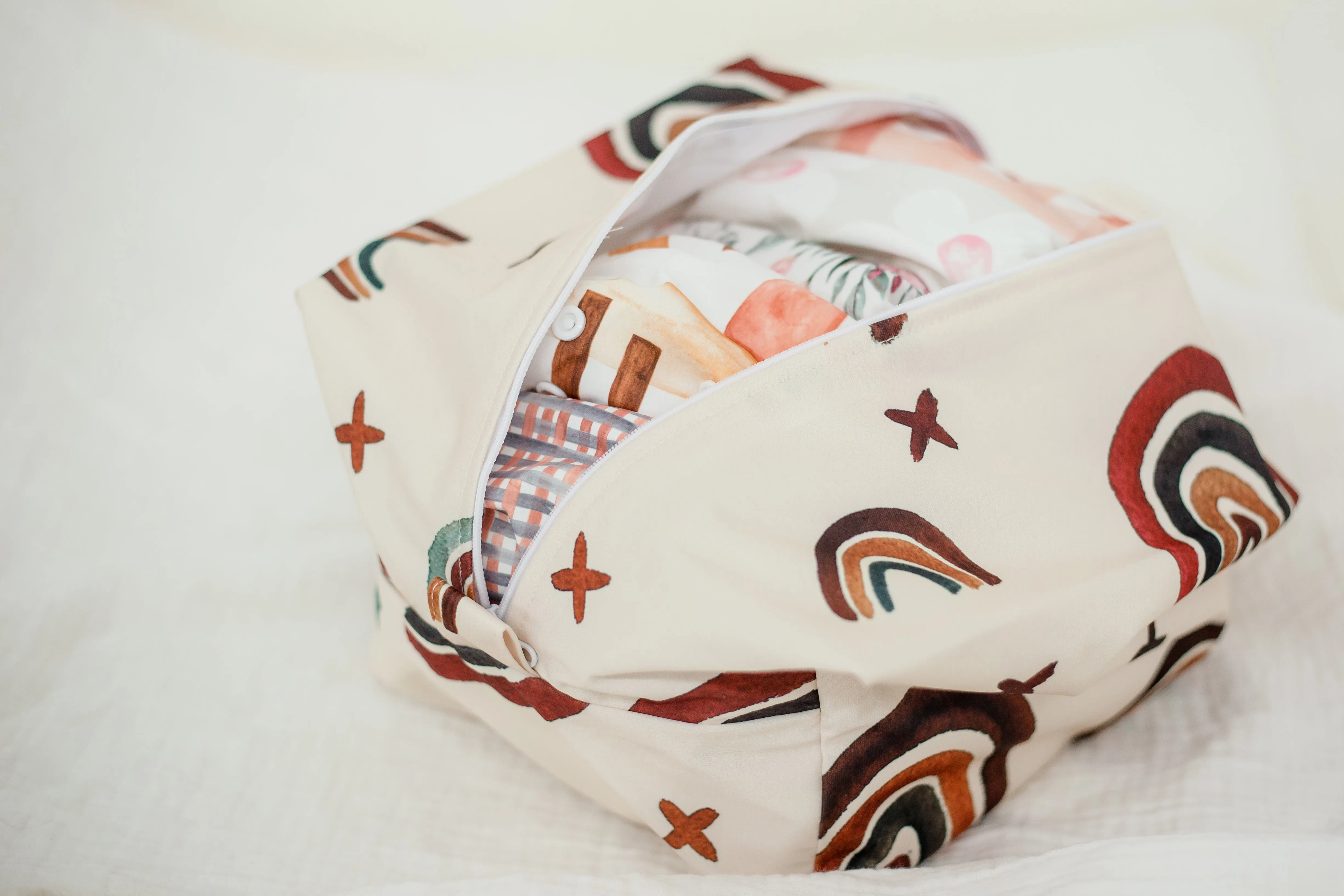 Nappy Pod - Rainbow (Earth Tones)